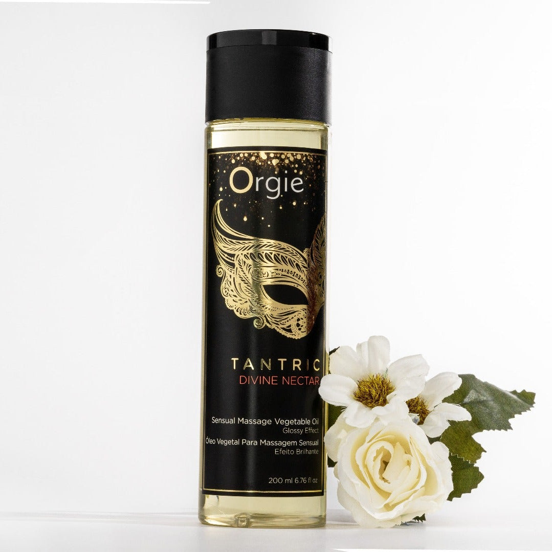 Orgie Divine Nectar Tantric Massage Oil – Fruity Floral Scent Default Title > Essentials > Massage Oil