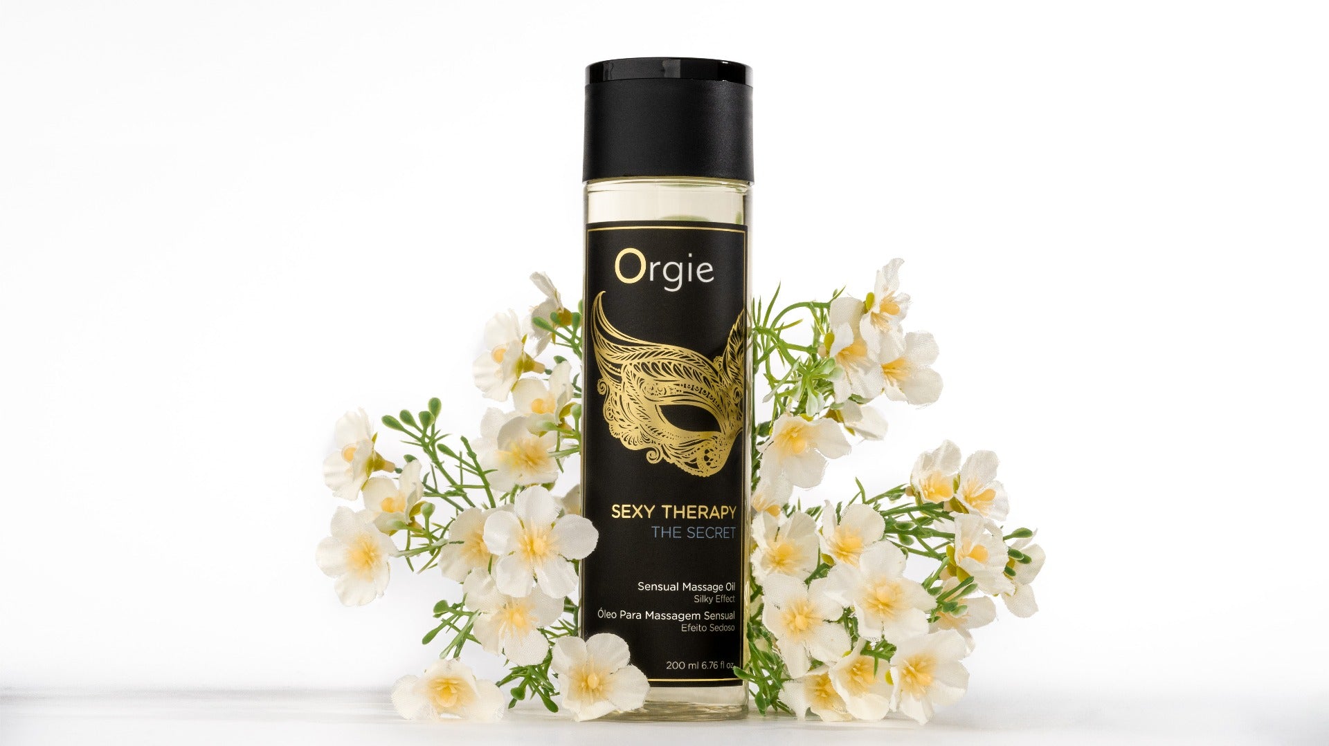 Orgie Sexy Therapy Sensual Massage Oil – Mineral Oil Blend with Sweet Almond and Grapeseed Oils Massage Oil Default Title > Essentials > Massage Oil