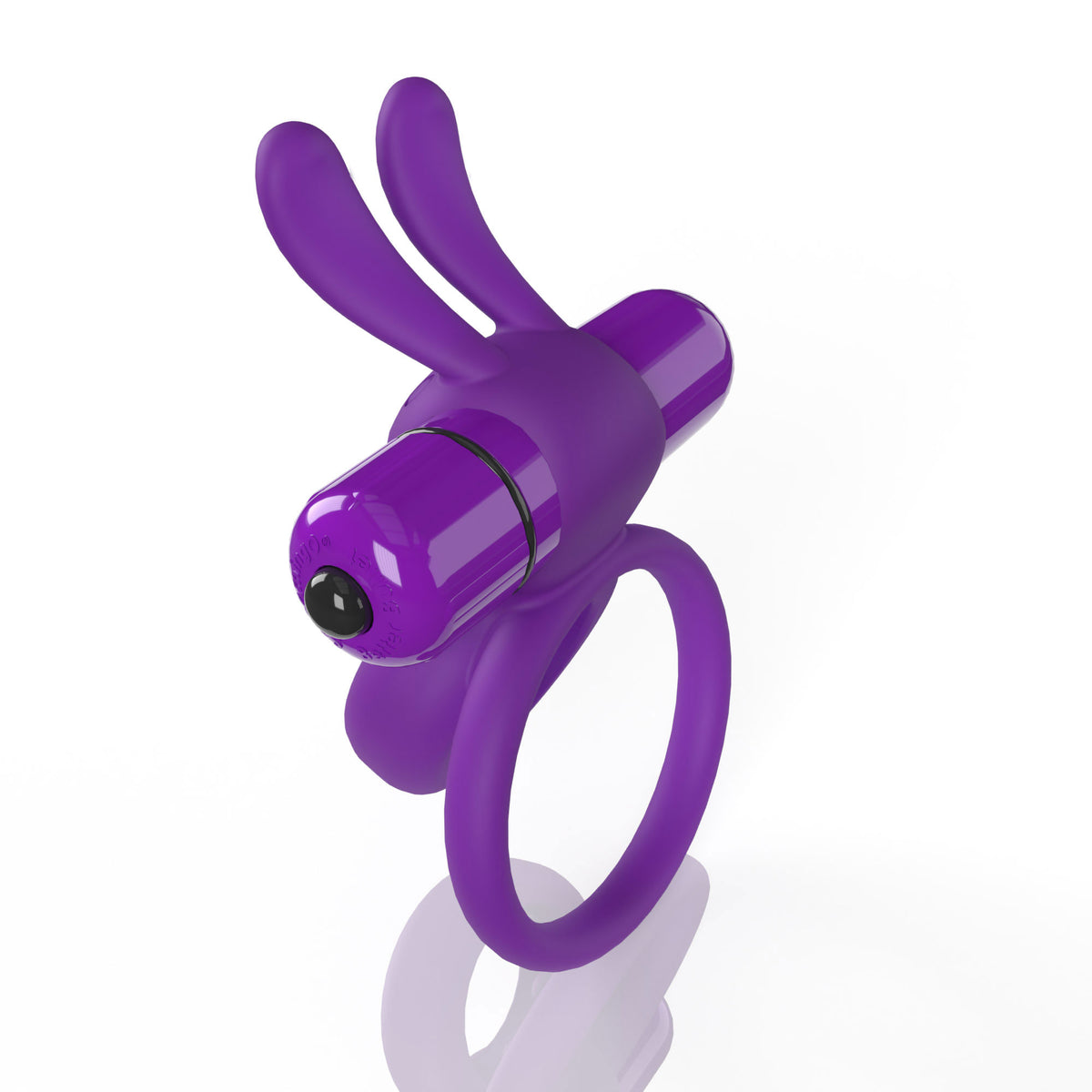 Screaming O 4B Ohare Grape – Wearable Double Ring Rabbit Vibrator with Deep Bass Vibrations > Cock Ring > Vibrating