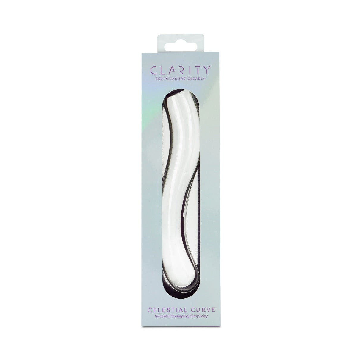 Celestial Curve 7.1 Inch Handblown Borosilicate Glass Double-Ended Dildo > Glass > Dildos