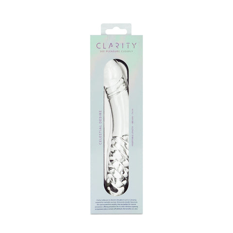 Celestial Desire 7.4 Inch Double-Ended Borosilicate Glass Dildo > Glass > Dildos