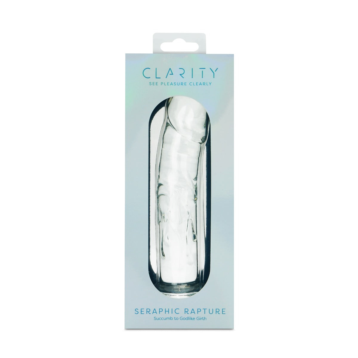 Seraphic Rapture Handblown Borosilicate Glass Sculpted 7 Inch Dildo > Glass > Dildos