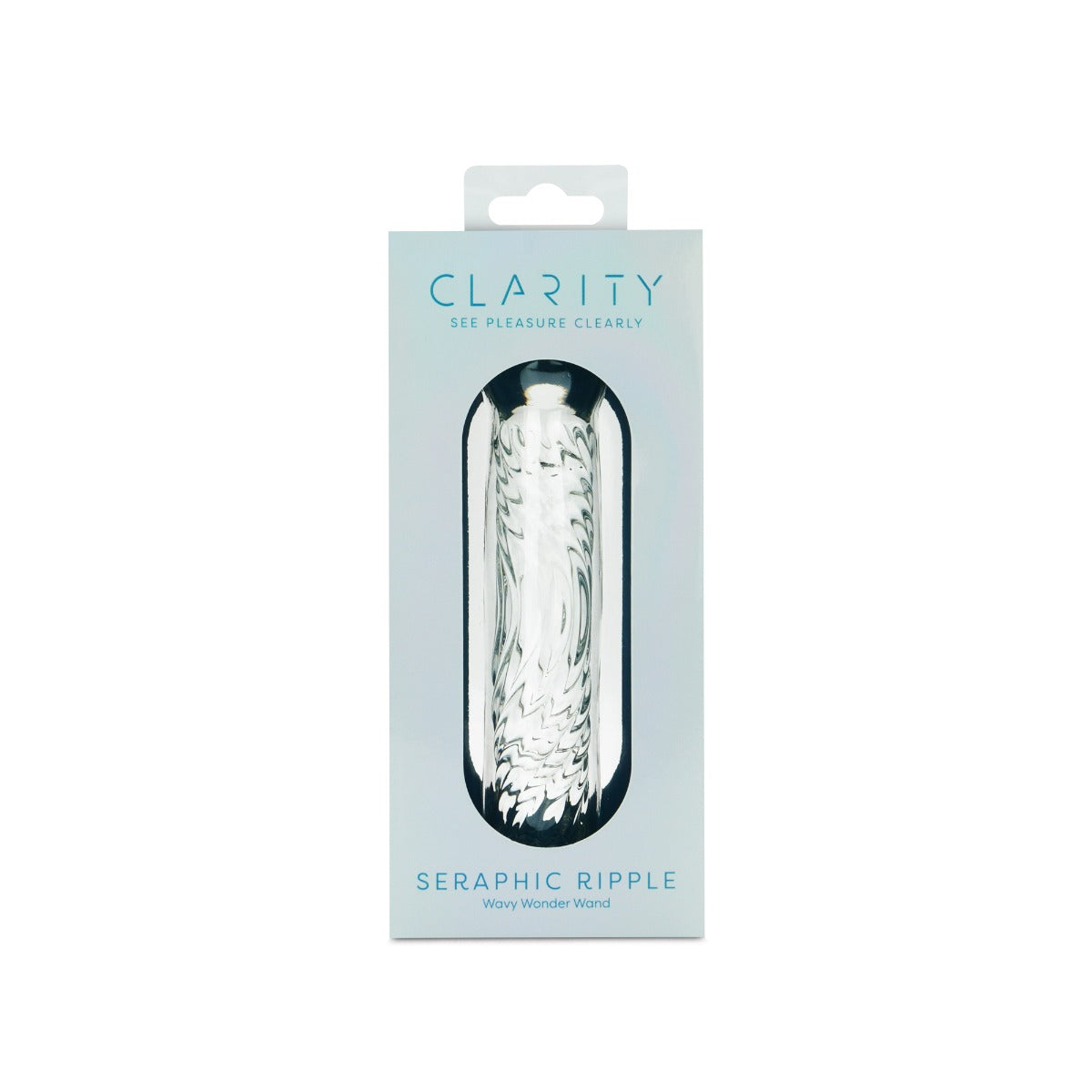 Seraphic Ripple Handblown Borosilicate Glass Dildo – Textured 6.2 Inch Insertable Length > Glass > Dildos
