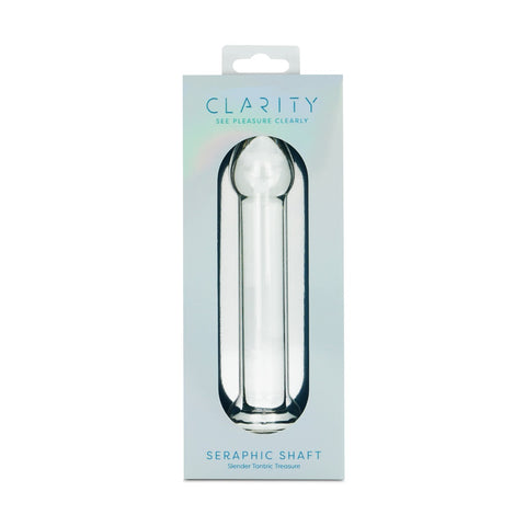 Seraphic Shaft Borosilicate Glass Dildo – Hand-Blown 6.6 Inch Straight Dildo > Glass > Dildos