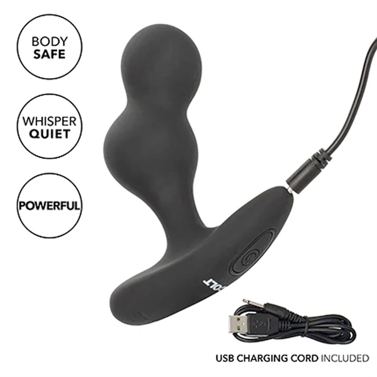 Colt Dual Power Probe – Rechargeable Bulbous Vibrator with 10 Functions > Anal Range > Prostate Plugs
