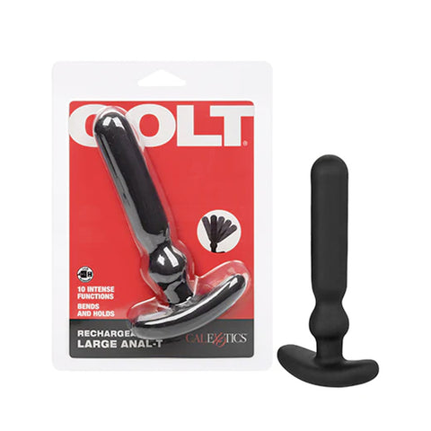 Colt Rechargeable Large Anal-T – Multi-Directional 10-Function Vibrating Probe > Anal Range > Anal Probes