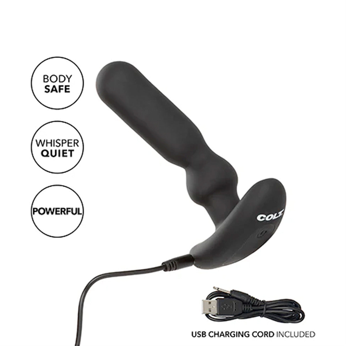 Colt Anal-T Rechargeable Flexible Probe with 10 Vibration Functions Anal Vibrator > Anal Range > Vibrating Butt Plugs