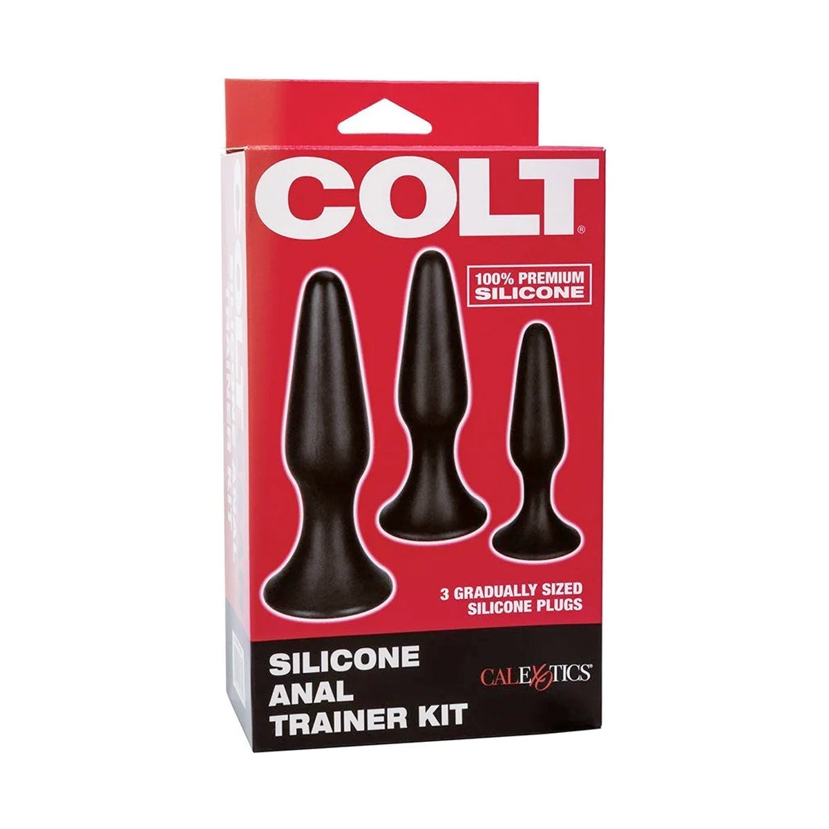 Colt Anal Trainer Kit – Graduated Silicone Anal Plug Set > Anal Range > Butt Plug Kits