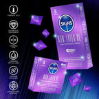 Skins Non-Latex XL Condoms Ultra-Thin 4 Pack – Larger Size Condoms > Essentials > Condoms