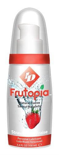 ID Frutopia Strawberry – Natural Water-Based Personal Lubricant 100ml Default Title > Lube > Flavoured