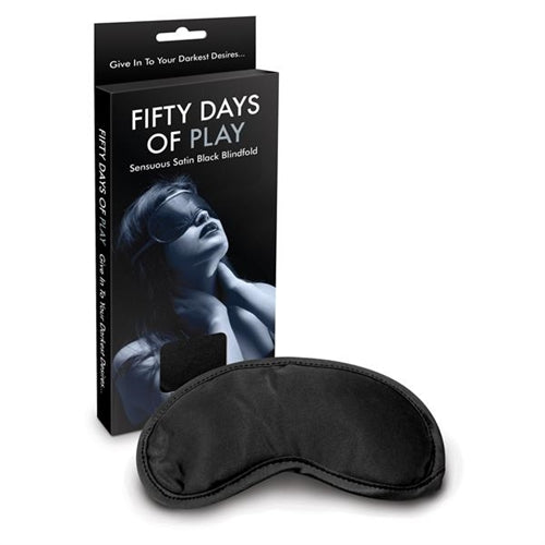 Fifty Days of Play Blindfold – Soft Fabric Adult Intimacy Accessory > Bondage Gear > Blindfolds