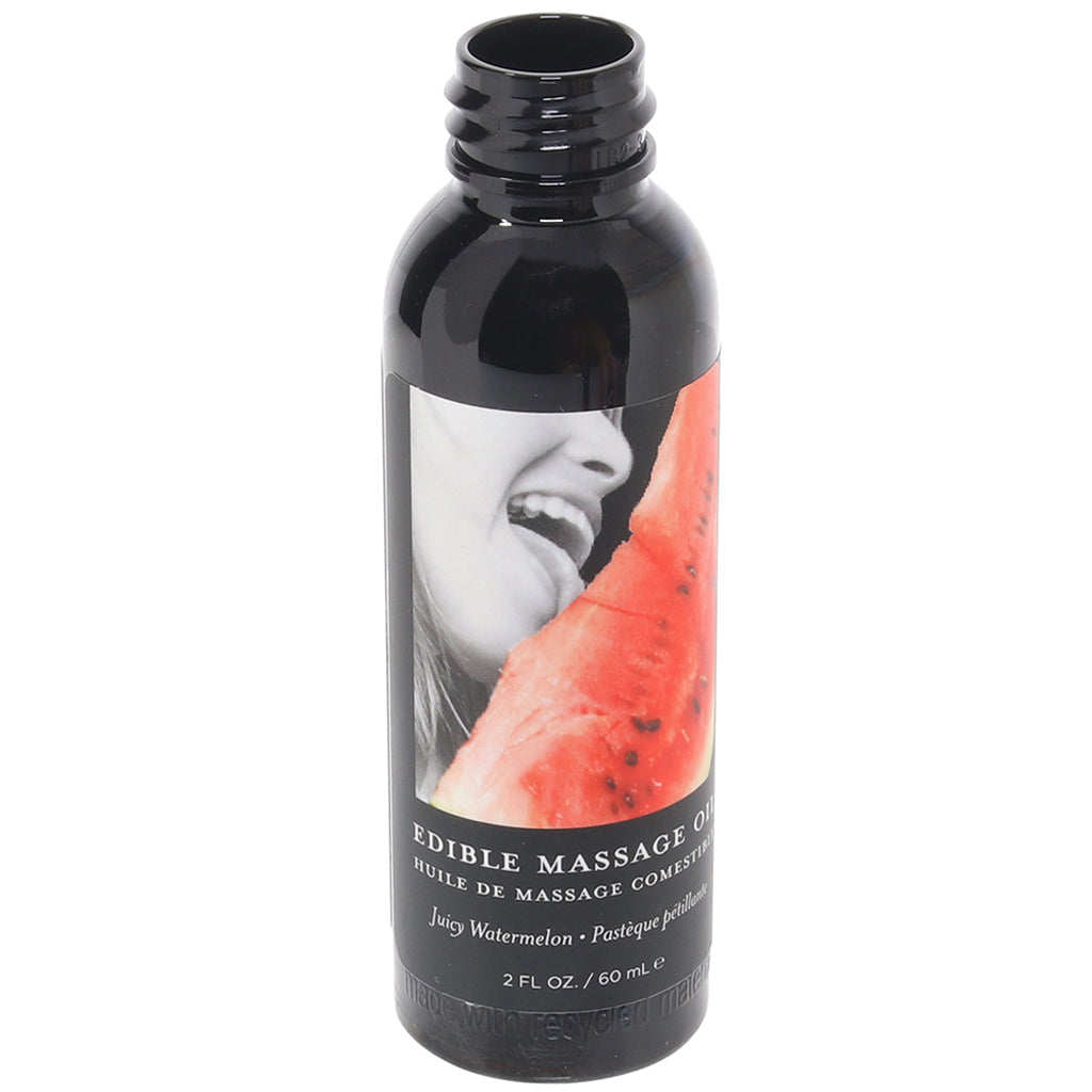 Edible Massage Oil Juicy Watermelon Flavored 59ml Bottle > Essentials > Massage Oil