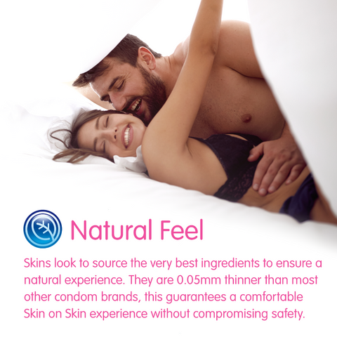 Skins Dots and Ribs Condoms – Textured Condom for Enhanced Sensation - Bulk 500 Pack > Essentials > Condoms