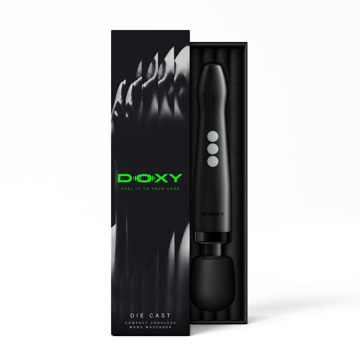 Doxy 2.0 Die Cast Compact – Rechargeable Metal Wand Massager > Sex Toys > Massage Wands