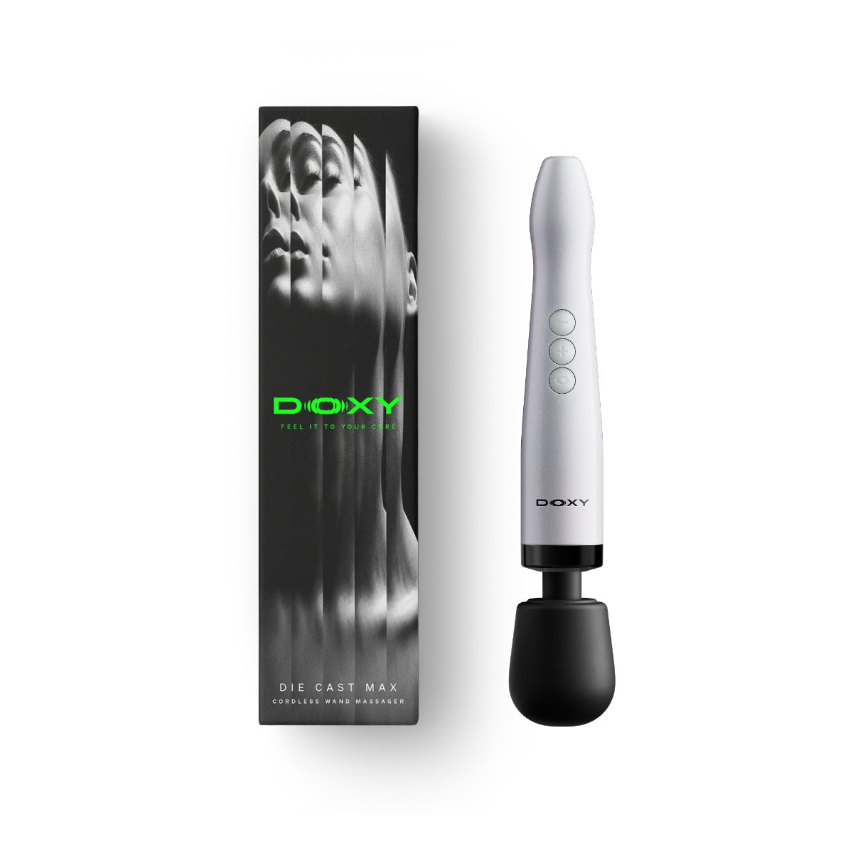 Doxy 2.0 Die Cast Max Cordless Metal Wand Massager Default Title > Sex Toys > Massage Wands Main image
