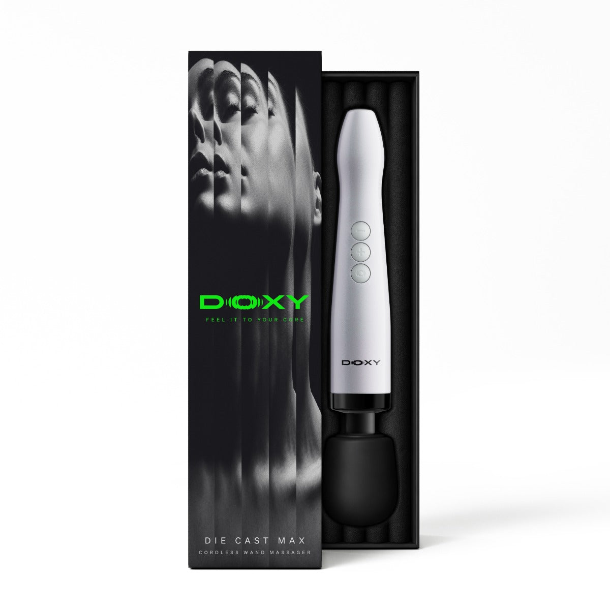 Doxy 2.0 Die Cast Max Cordless Metal Wand Massager > Sex Toys > Massage Wands