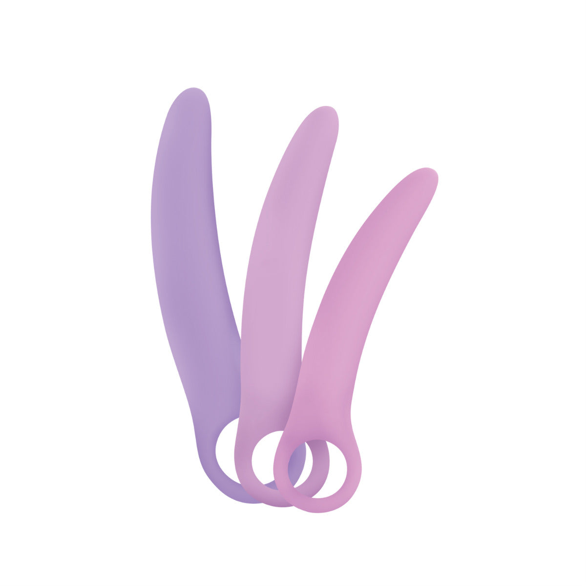 Skins Care Curved Dilators 3-Piece Set – Medical-Grade Silicone Medium Large Dilators > Sex Toys > Dilators Main image