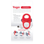 Screaming O Yoga Rechargeable Reversible Dual Loop Silicone Vibrating Cock Ring 3.5 Inch > Cock Ring > Vibrating