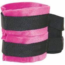 S&M Kinky Pinky Cuffs With Tethers And Restraints > Bondage Gear > Restraints