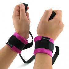 S&M Kinky Pinky Cuffs With Tethers And Restraints > Bondage Gear > Restraints