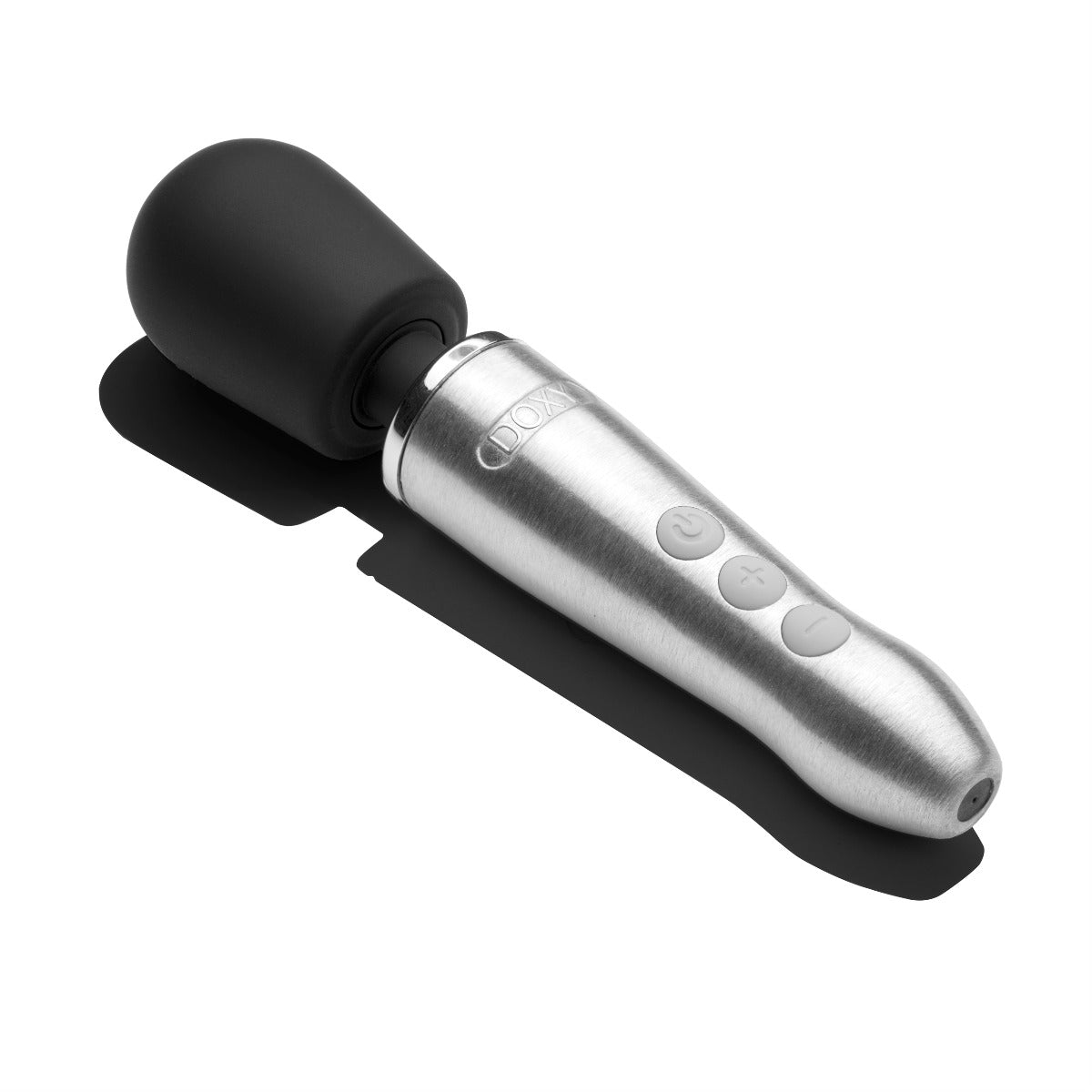 Doxy Go Brushed Metal – Compact Powerful Rechargeable Wand Massager > Sex Toys > Mini Massagers
