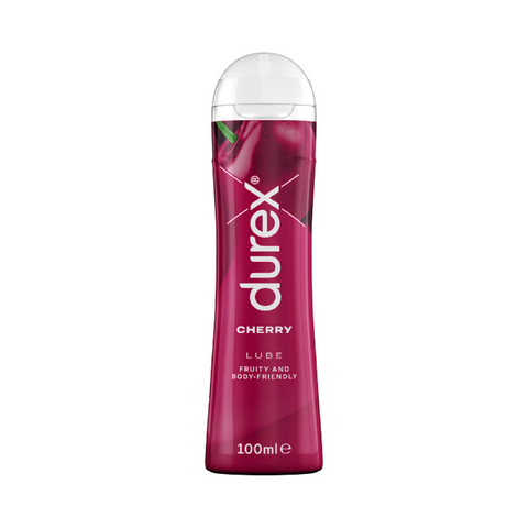 Durex Cherry Flavored Lubricant 100ml – Sugar-Free Personal Lubricant Default Title > Lube > Flavoured
