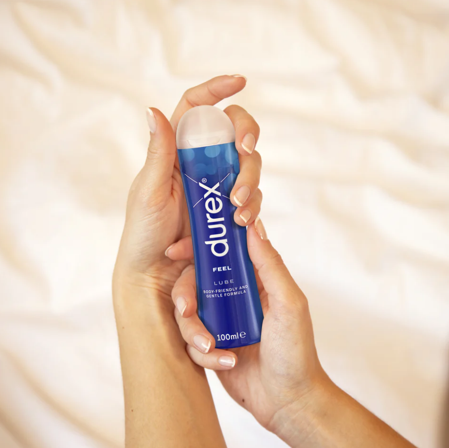 Durex Feel Lube – Water-Based, Non-Greasy, Non-Staining Lubricant Gel 100ml > Lube > Water Based
