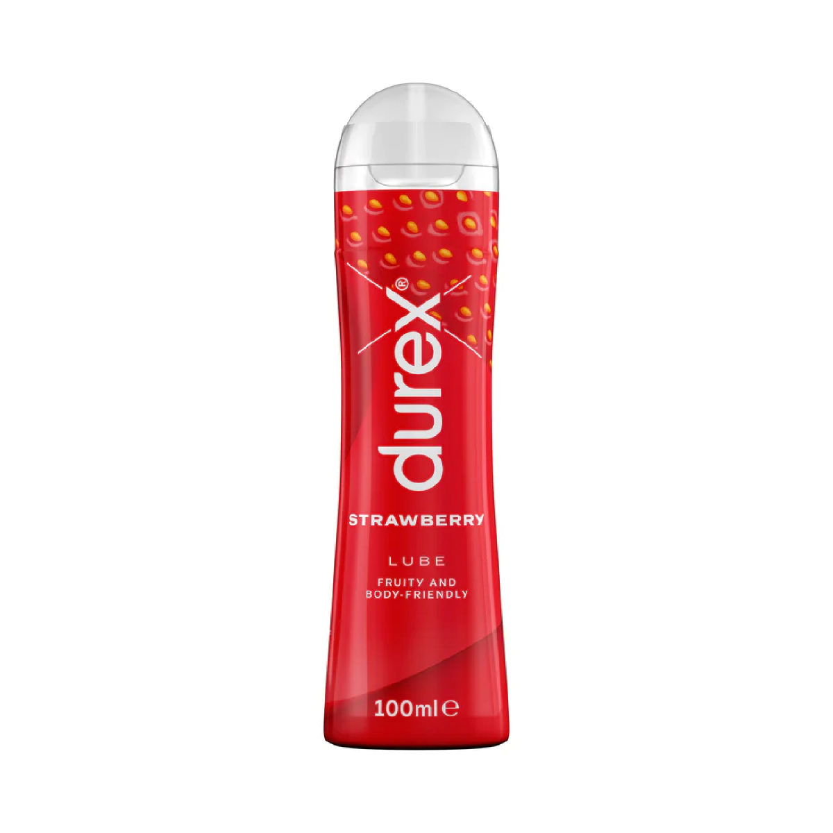 Durex Strawberry Lube – Sugar-Free Compatible Lubricant 100ml Default Title > Lube > Flavoured