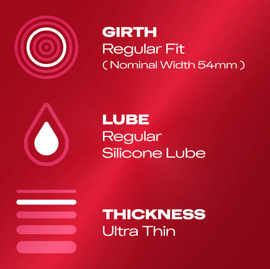 Durex Thin Feel Condoms – Thin, Easy-On Design, Teat-End, 6 Pack Secondary image