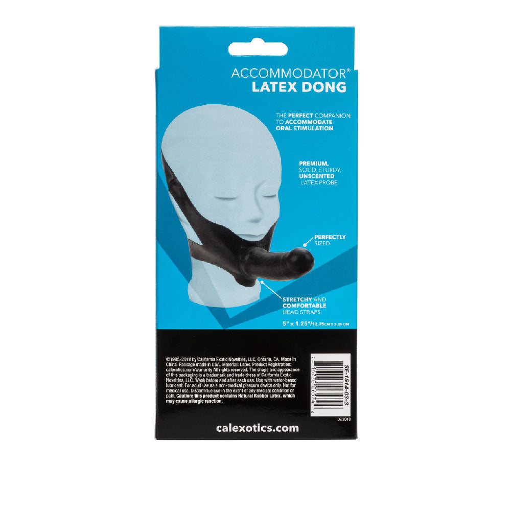Accommodator Face Strap-On Dildo 5 Inch Silicone Strap-On Dildo > Bondage Gear > Gags and Bits