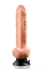 Real Feel Deluxe No.7 9 Inch Phthalate-Free Fanta Flesh Lifelike Vibrator > Vibrators > Realistic Vibrators