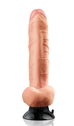 Real Feel Deluxe No.7 9 Inch Phthalate-Free Fanta Flesh Lifelike Vibrator > Vibrators > Realistic Vibrators