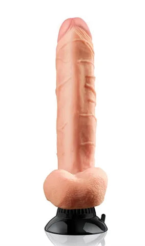 Real Feel Deluxe No.7 9 Inch Phthalate-Free Fanta Flesh Lifelike Vibrator > Vibrators > Realistic Vibrators