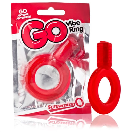 Screaming O Go Vibe Ring – Rechargeable Vibrating Stretch Cock Ring > Cock Ring > Vibrating