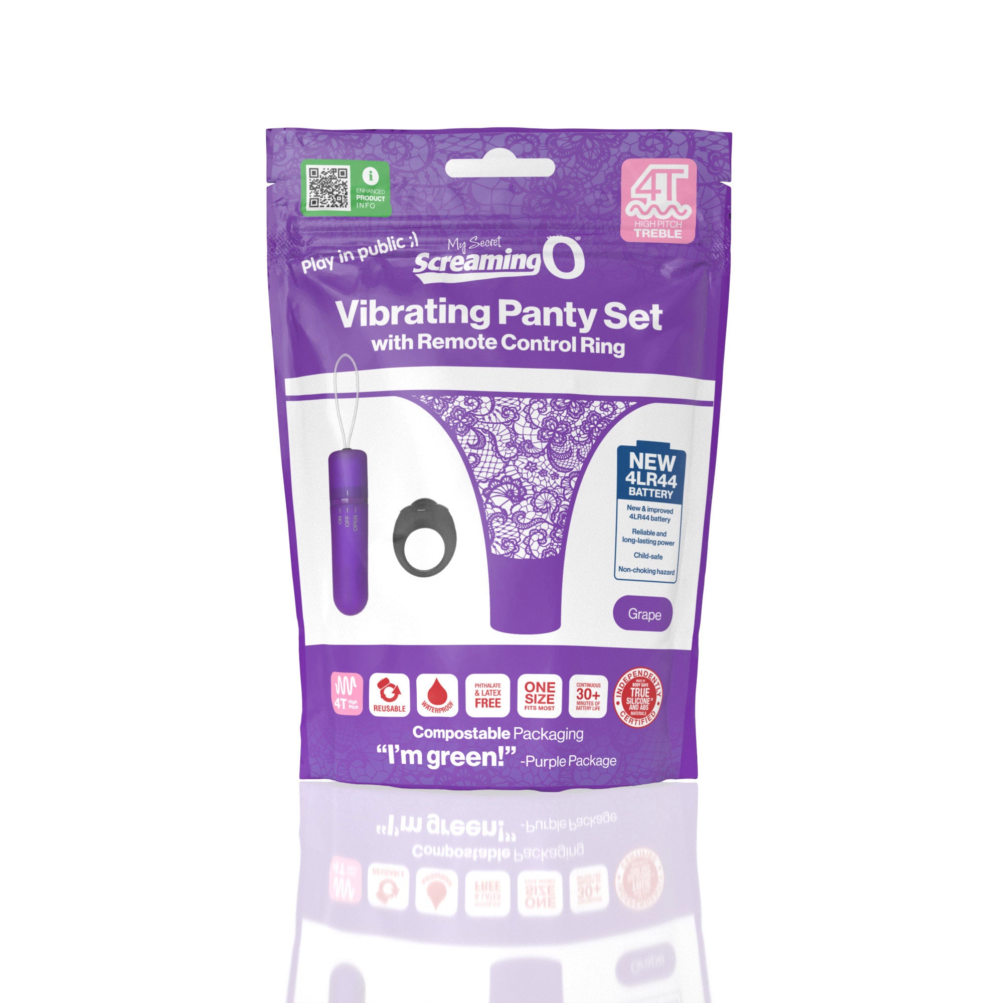 My Secret Screaming O 4T Panty Vibe with Remote Ring – Vibrating Panty Set > Sex Toys For Ladies > Panty Vibes