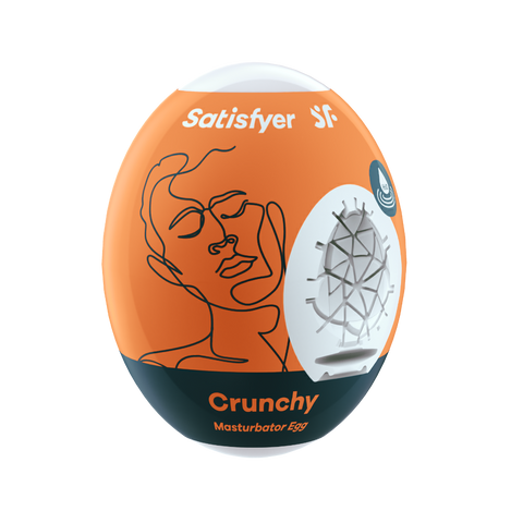 Satisfyer Crunchy Set of 3 – Disposable Stretchy Masturbator Eggs > Sex Toys For Men > Masturbators Cup