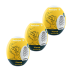 Satisfyer Fierce Masturbator Egg Set of 3 – Disposable Lightweight Penis Stimulation Eggs > Sex Toys For Men > Masturbators Cup