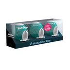 Satisfyer Naughty Egg Set – Disposable Stretchy Masturbator Eggs 3-Pack > Sex Toys For Men > Masturbators Cup