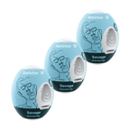 Satisfyer Savage 3-Pack Masturbator Eggs – Disposable Stretchy Male Masturbators > Sex Toys For Men > Masturbators Cup