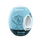 Satisfyer Savage 3-Pack Masturbator Eggs – Disposable Stretchy Male Masturbators > Sex Toys For Men > Masturbators Cup