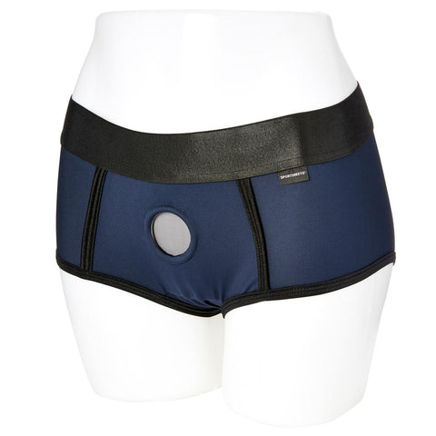 Em.Ex Active Harness Wear – Durable Comfort Fit Harness with Elastic Waistband and Nitrile O-Ring > Dildos > Strap On Harnesses