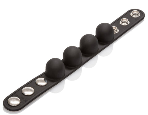 Weighted Ball Stretcher Cock Ring – Silicone Comfort Fit Ring Ball Stretcher