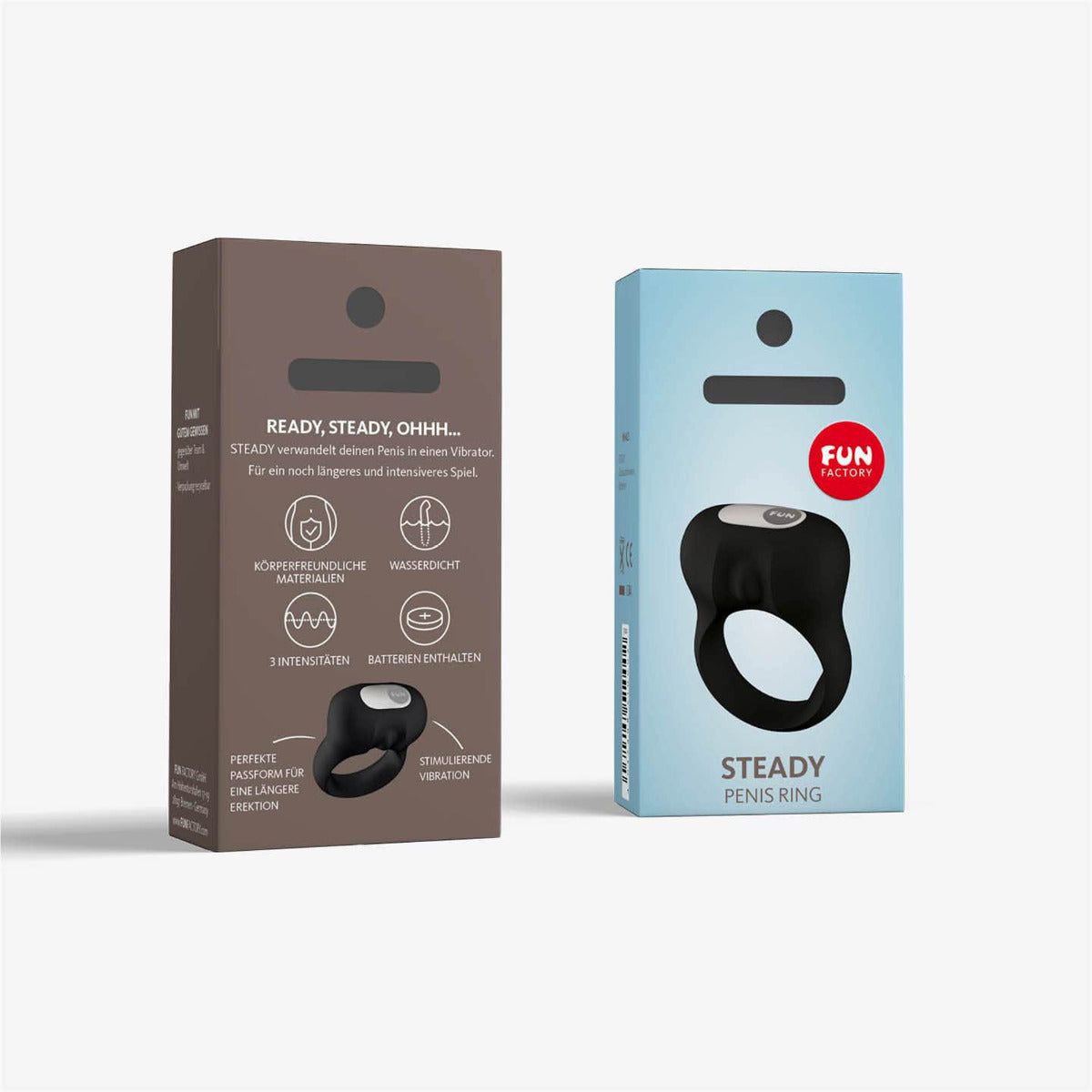 Fun Factory Steady Vibrating Cock Ring > Cock Ring > Vibrating