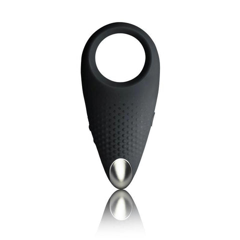 Empower Cock Ring Black for Enhanced Couples Pleasure