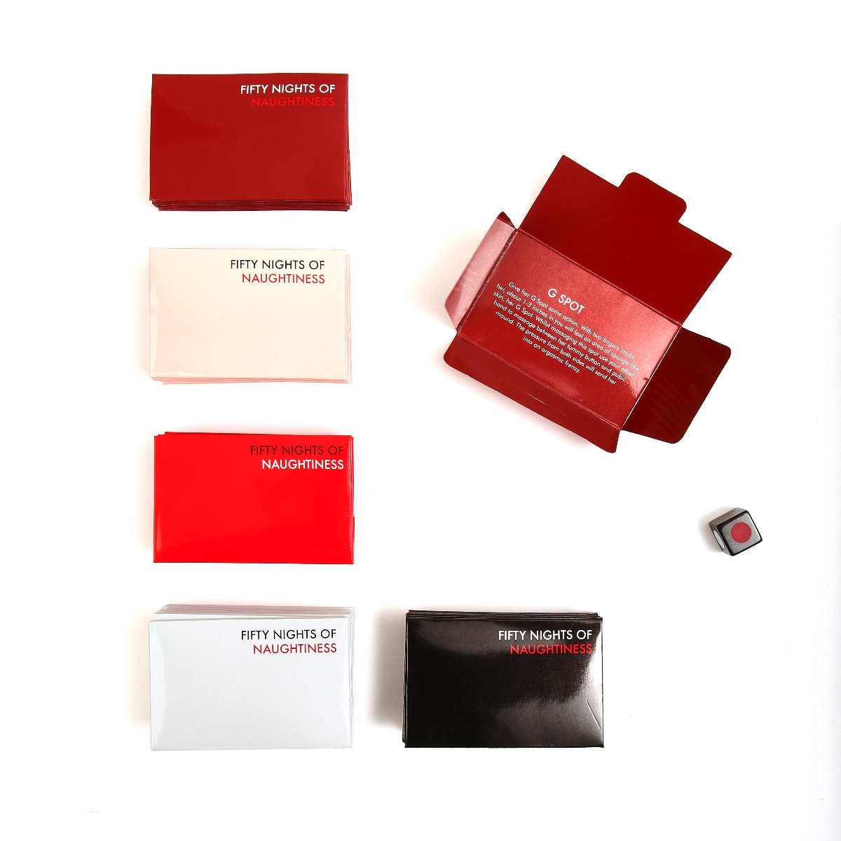 Fifty Nights of Naughtiness – Couples Game with 50 Invitations for Erotic Control Play > Sex Toys > Sex Kits