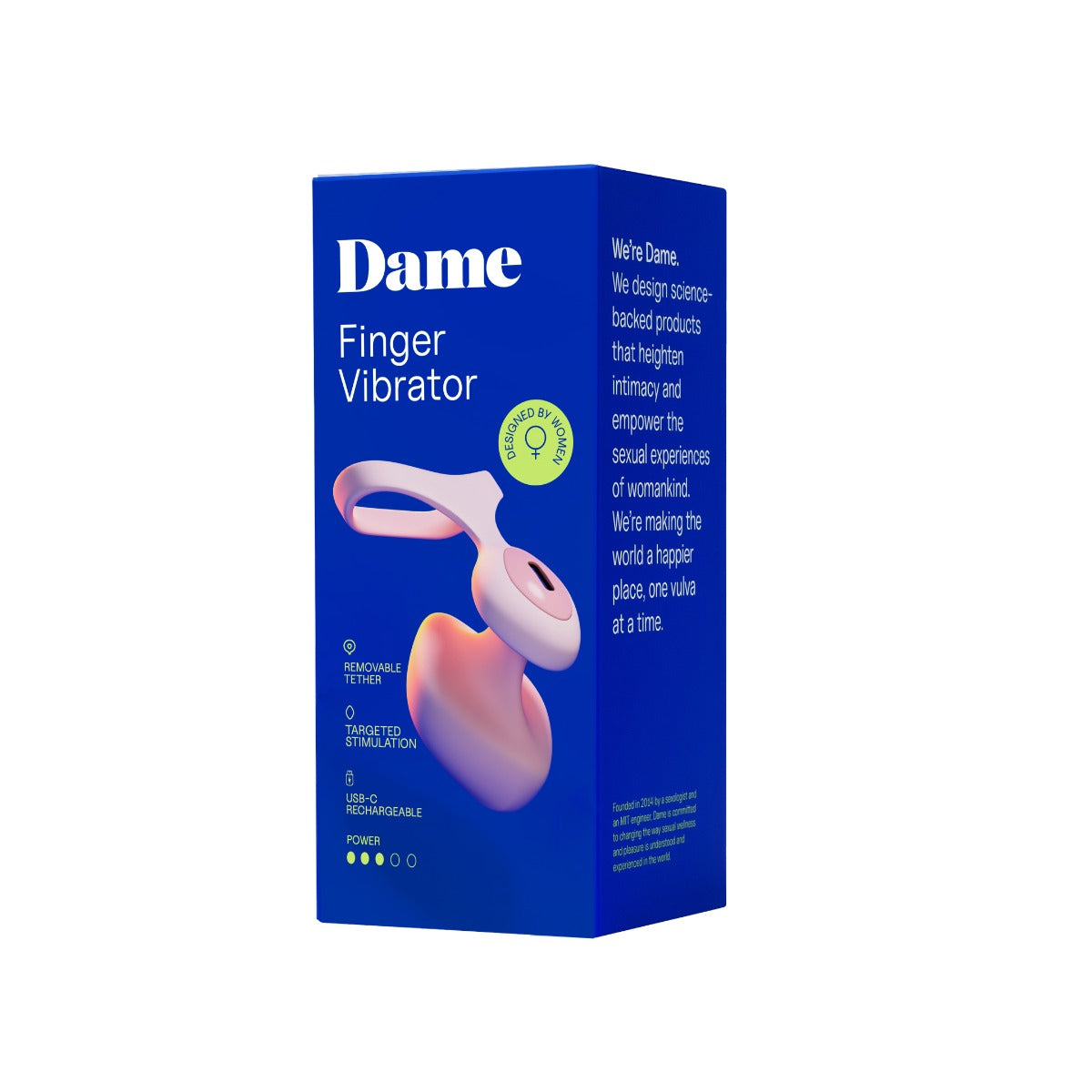 Dame Fin 2.0 Finger Vibrator – Compact Rechargeable Silicone Finger Vibrator > Vibrators > Finger Vibrators