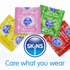 Skins Flavoured Condoms Assorted – Extra Lubricated Condoms - Bulk 500 Pack > Essentials > Condoms