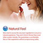 Skins Flavoured Condoms Assorted – Extra Lubricated Condoms - Bulk 500 Pack > Essentials > Condoms