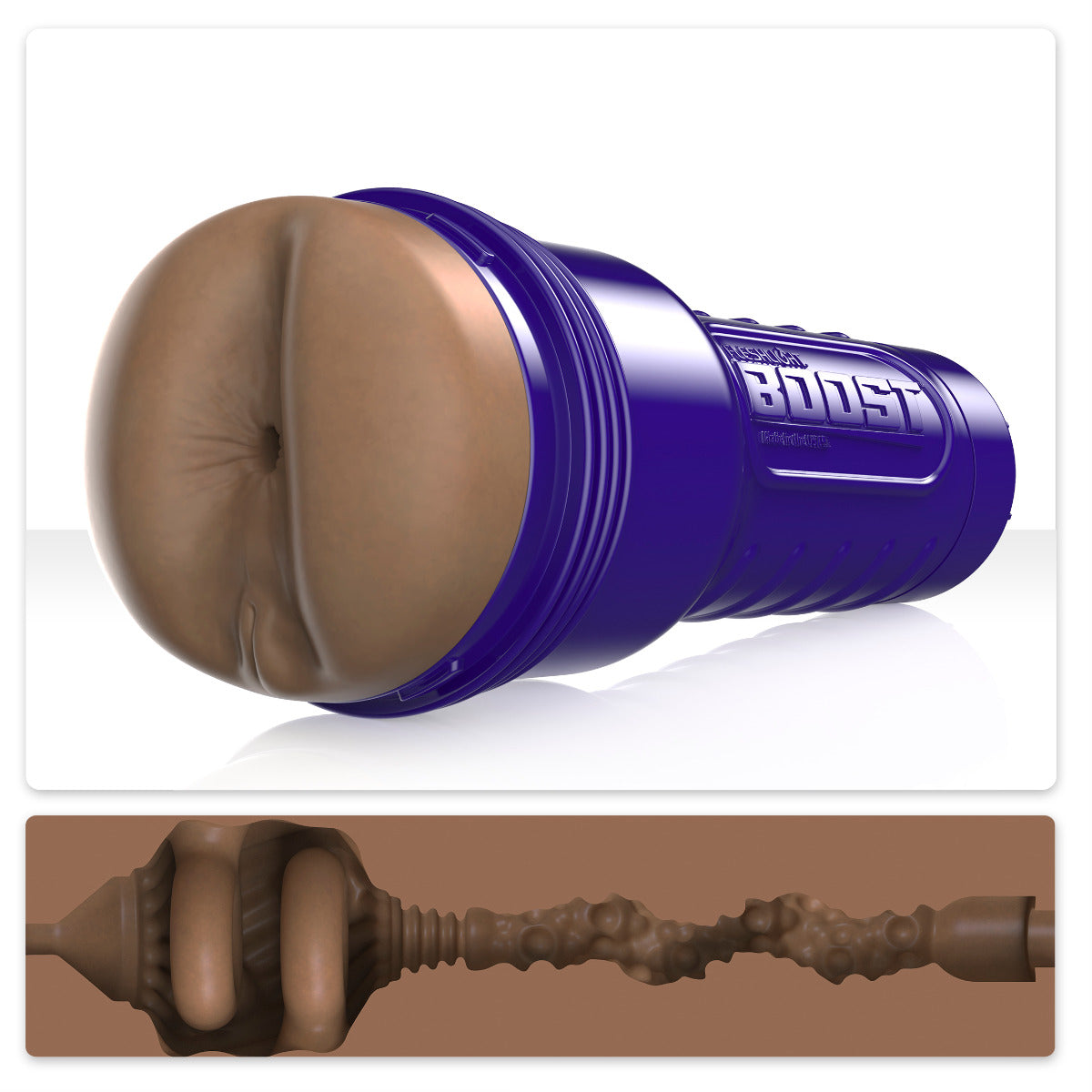 Fleshlight Boost Blast MD – Turbo Tech Floating Rings Realistic Anal Masturbator Default Title > Sex Toys For Men > Masturbators > Vibrating