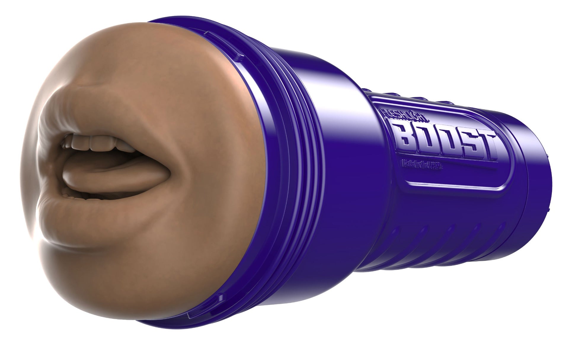 Fleshlight Boost Blow MD – Life-Like Oral Sex Toy with Turbo Tech Floating Rings > Sex Toys For Men > Masturbators > Vibrating